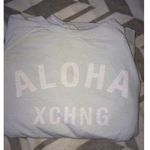 aloha xchng light blue long sleeve